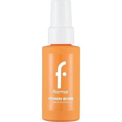 Flormar Vitamin Bomb Serum&Primer - Brightening with Vitamins B, C, E - 30ml Flormar Vitamin Bomb Serum&Primer - Brightening with Vitamins B, C, E - 30ml