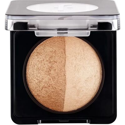 Flormar Dual Gold Poudre et Blush Cuite - Éclat et Luminosité Flormar Dual Gold Poudre et Blush Cuite - Éclat et Luminosité