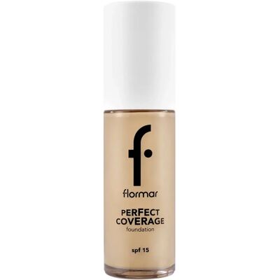 Flormar Fond de Teint Beige Doux - Couvrance Parfaite - Publicité Flormar Fond de Teint Beige Doux - Couvrance Parfaite - Publicité