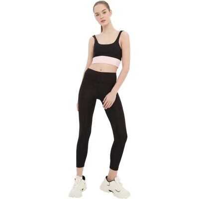 Leggings de sport taille haute pour femme de Trendyol - Noir - Taille M Leggings de sport taille haute pour femme de Trendyol - Noir - Taille M