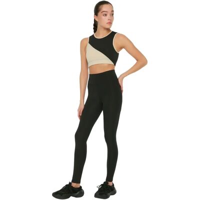 Leggings Sport Femmes Taille Haute - Noir - S Leggings Sport Femmes Taille Haute - Noir - S