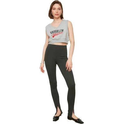 Pantalon Taille Haute Trendyol - Coupe Décontractée Pantalon Taille Haute Trendyol - Coupe Décontractée