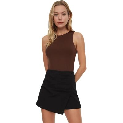 Trendyol Body Marron - Col ras du cou, Manches standards - Body Trendyol Body Marron - Col ras du cou, Manches standards - Body