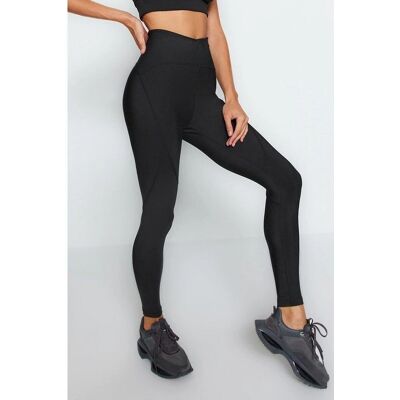 Trendyol Marineblau Geborduurde Gedetailleerde Verzameling Sport Leggings - Leggings Trendyol Marineblau Geborduurde Gedetailleerde Verzameling Sport Leggings - Leggings