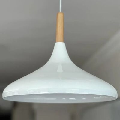 Suspension Vintage en Métal Champion - 35cm - E27 - Lumière de Plafond ou Suspendue - Publicité Suspension Vintage en Métal Champion - 35cm - E27 - Lumière de Plafond ou Suspendue - Publicité