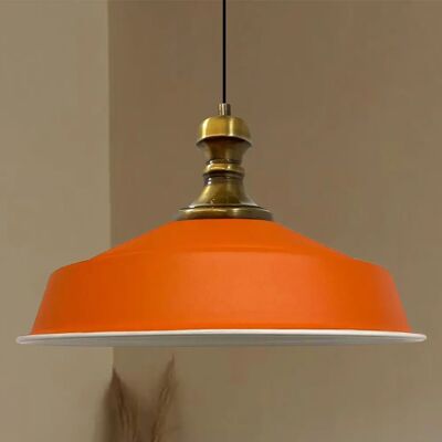 Suspension Asletl-Knob - Style vintage industriel, métal, 41cm - Publicité Suspension Asletl-Knob - Style vintage industriel, métal, 41cm - Publicité