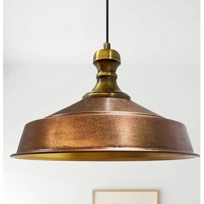 Asletl-Knob Vintage Metall-Pendelleuchte - Decken- oder Hängelampe Asletl-Knob Vintage Metall-Pendelleuchte - Decken- oder Hängelampe