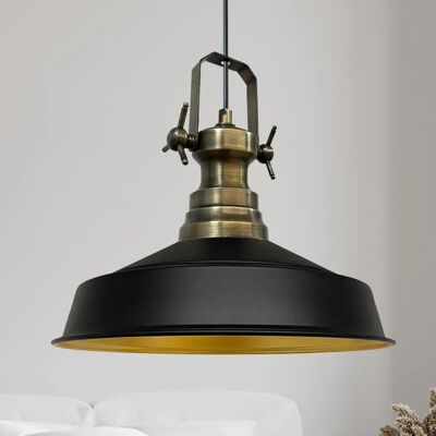 Philips Retro Metall Pendelleuchte - Vintage Deckenlampe Philips Retro Metall Pendelleuchte - Vintage Deckenlampe