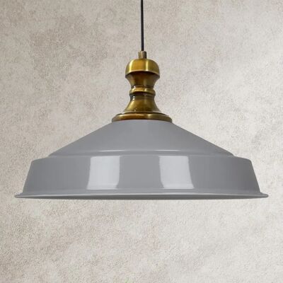 Vintage Metall-Pendellampe - Verstellbar 120cm - Industrieller Stil Vintage Metall-Pendellampe - Verstellbar 120cm - Industrieller Stil