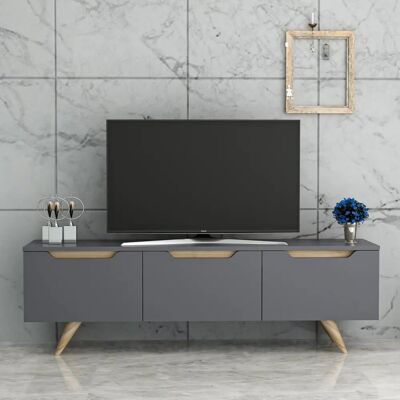 Hanah Home TV Schrank Prag - Anthrazit Hanah Home TV Schrank Prag - Anthrazit