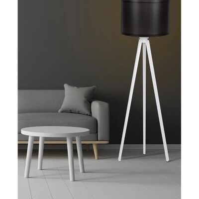 Opviq Model 105 - Lampă de podea scandinavă - Alb-negru Opviq Model 105 - Lampă de podea scandinavă - Alb-negru