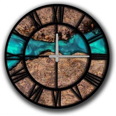 Wallxpert 238HMA6313 - Mehrfarbig - 50 cm - MDF - Wall clock Wallxpert 238HMA6313 - Mehrfarbig - 50 cm - MDF - Wall clock