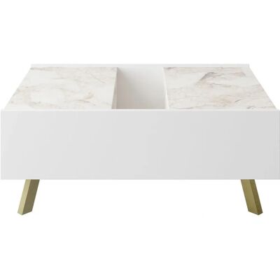 Hanah Home, Modell Hanna, Weiß - Couchtisch Hanah Home, Modell Hanna, Weiß - Couchtisch