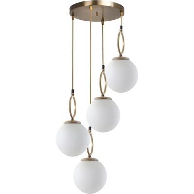 Lampa wisząca ASROUN Biały Miedź Nowoczesny Minimalizm Lampa wisząca ASROUN Biały Miedź Nowoczesny Minimalizm