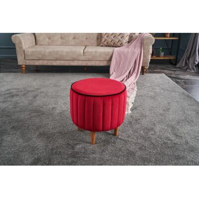 Atelier Del Sofa 825BLC1628 - Roter Pouffe Atelier Del Sofa 825BLC1628 - Roter Pouffe