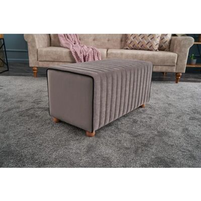 Atelier del Sofa Mabel Mink Hocker - Samt Wohnzimmerdeko Atelier del Sofa Mabel Mink Hocker - Samt Wohnzimmerdeko