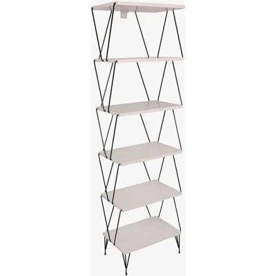 Hanah Home Balaban Weiß Bücherregal - Bücherregal Hanah Home Balaban Weiß Bücherregal - Bücherregal