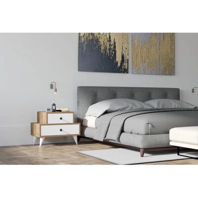 Hanah Home Mise Weiß Nachttisch - Nachttisch Hanah Home Mise Weiß Nachttisch - Nachttisch