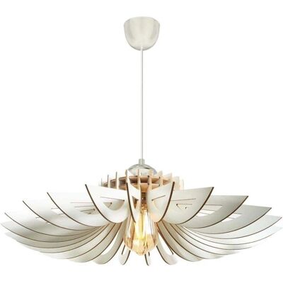 Opviq Modello 157 Lampadario Fiore Bianco - Lampada a Soffitto Opviq Modello 157 Lampadario Fiore Bianco - Lampada a Soffitto