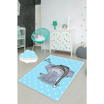 Confetti Carpets - Covor pentru copii - Elefant - 80x120cm - Covor Confetti Carpets - Covor pentru copii - Elefant - 80x120cm - Covor