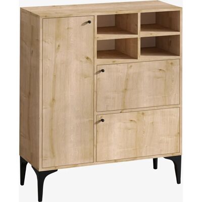 Hanah Home Ewa Console - Chêne Saphir - Maison et Déco - Publicité Hanah Home Ewa Console - Chêne Saphir - Maison et Déco - Publicité