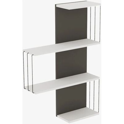 Hanah Home Wandregal Cambel - Anthrazit - Wandregal - Wohndeko Hanah Home Wandregal Cambel - Anthrazit - Wandregal - Wohndeko
