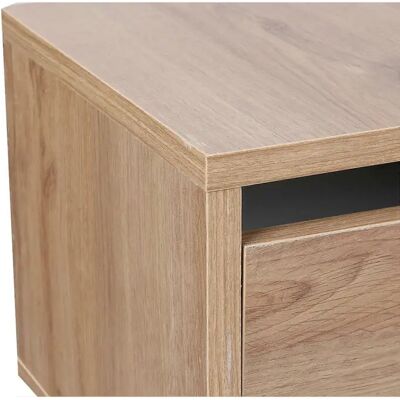 Hanah Home Meuble TV - Rouille - Design Moderne - Publicité Hanah Home Meuble TV - Rouille - Design Moderne - Publicité