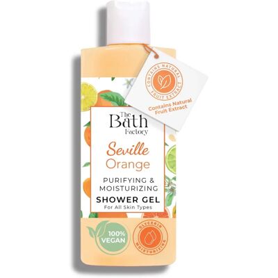 Sinoz - The Bath Factory Seville Orange - Shower Gel - Publicité Sinoz - The Bath Factory Seville Orange - Shower Gel - Publicité