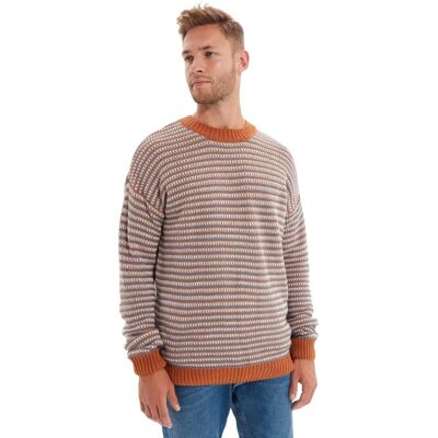 Pull encolure ronde marron Trendyol - Pull Pull encolure ronde marron Trendyol - Pull