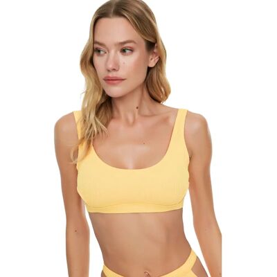 Trendyol Haut de Bikini Orange Modèle 42 Trendyol Haut de Bikini Orange Modèle 42
