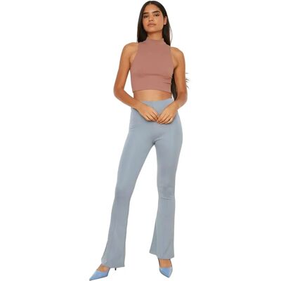 Pantalons Maxi Casual à Haute Taille Trendyol - Pantalons Pantalons Maxi Casual à Haute Taille Trendyol - Pantalons