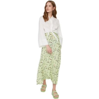 Trendyol Modest högmidja blommig maxikjol - Casual Trendyol Modest högmidja blommig maxikjol - Casual