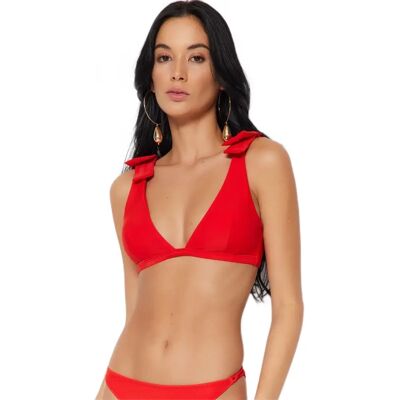 Haut de Bikini Triangle Rouge Trendyol - Taille EU 36 - Maillot de bain Haut de Bikini Triangle Rouge Trendyol - Taille EU 36 - Maillot de bain