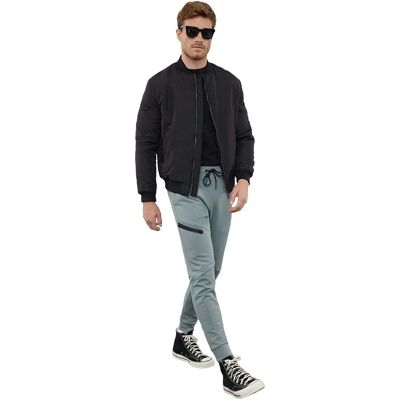Trendyol - Mint Regular - Szary - XL - Sweatpants Trendyol - Mint Regular - Szary - XL - Sweatpants