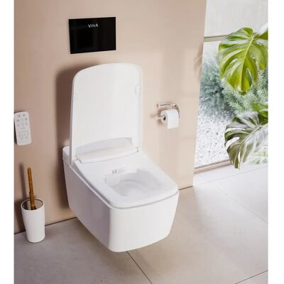 Vitra V-care Prime Lite WC douche mural - Design mural - Publicité Vitra V-care Prime Lite WC douche mural - Design mural - Publicité