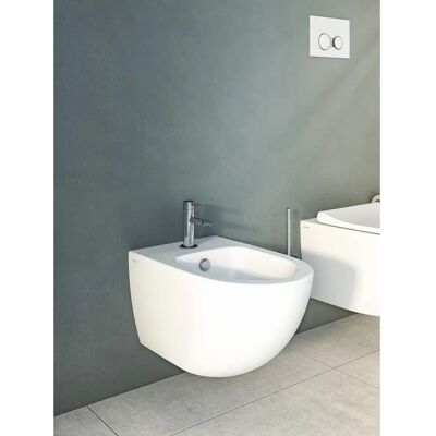 VitrA Sento Wandbidet - Mittenloch - Überlauf - V-Fit 2.0 VitrA Sento Wandbidet - Mittenloch - Überlauf - V-Fit 2.0