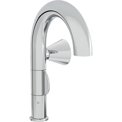 Vitra Chrom Einloch-Waschtischmischer - Armatur Vitra Chrom Einloch-Waschtischmischer - Armatur