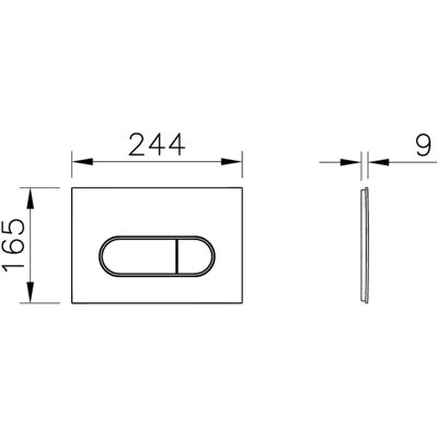 Pianura EASYPro Duo R - Mechanische Frontbetätigung Pianura EASYPro Duo R - Mechanische Frontbetätigung