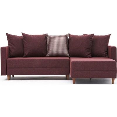 Atelier Del Sofa Ecksofa Aydam Rechts - Karmesinrot Atelier Del Sofa Ecksofa Aydam Rechts - Karmesinrot