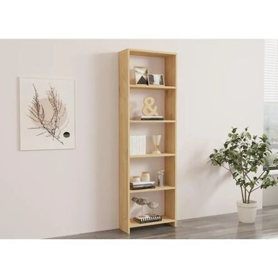 Hanah Home Eichen Bücherregal - 160cm Regal Hanah Home Eichen Bücherregal - 160cm Regal