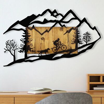 Wallxpert 899SKL2176 Wandkunst - Fahrrad in der Natur Wallxpert 899SKL2176 Wandkunst - Fahrrad in der Natur