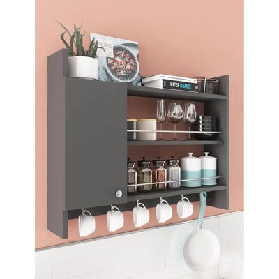 Woody Fashion 935CMN1309 Küchen-Schrank - Anthrazit Woody Fashion 935CMN1309 Küchen-Schrank - Anthrazit
