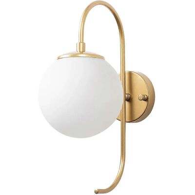 Opviq Modell 10565 Wandleuchte - Jewel - Gold und Weiß Opviq Modell 10565 Wandleuchte - Jewel - Gold und Weiß