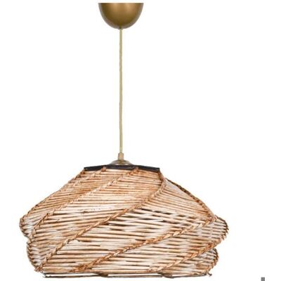 Corp de iluminat suspendat OZAIA din lemn - Natural - 36x65cm - Lustre Corp de iluminat suspendat OZAIA din lemn - Natural - 36x65cm - Lustre