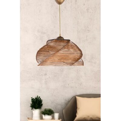 Opviq Antiker Holz-Pentagone Kronleuchter Opviq Antiker Holz-Pentagone Kronleuchter