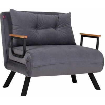 Atelier del Sofa Sando Gris - Canapé-Lit - Publicité Atelier del Sofa Sando Gris - Canapé-Lit - Publicité