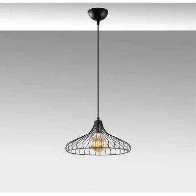 Opviq Depay Schwarze Pendelleuchte - Industrielle Deckenlampe Opviq Depay Schwarze Pendelleuchte - Industrielle Deckenlampe