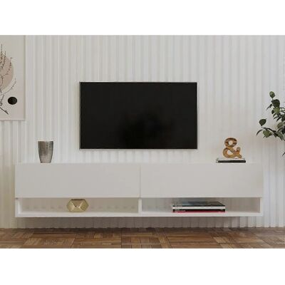 Hanah Home Dean TV-Möbel - Weiß - TV Möbel Hanah Home Dean TV-Möbel - Weiß - TV Möbel
