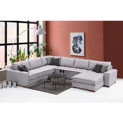 Atelier Del Sofa - Lena Corner - Hellgrau - Corner Sofa Atelier Del Sofa - Lena Corner - Hellgrau - Corner Sofa