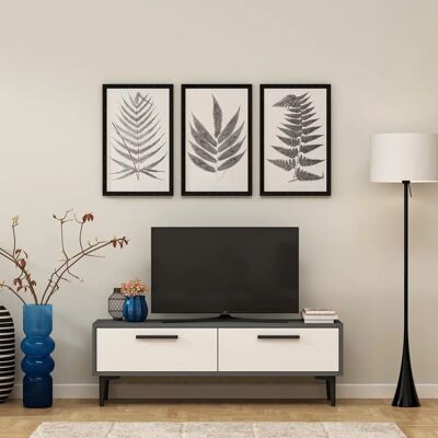 Szafka RTV Kalune Design Evangeline - 120x29.6x45cm Szafka RTV Kalune Design Evangeline - 120x29.6x45cm